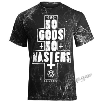 t-shirt hardcore pour hommes - NO GODS NO MASTERS - AMENOMEN, AMENOMEN