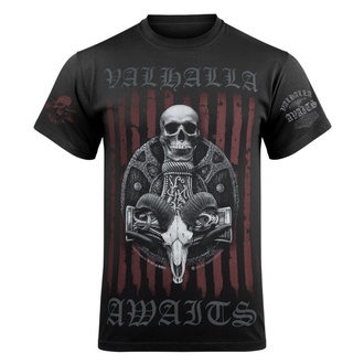 T-shirt pour hommes VICTORY OR VALHALLA - VIKING SHIELD, VICTORY OR VALHALLA