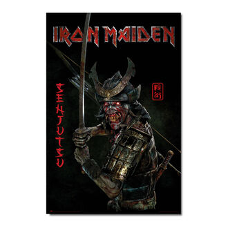 Affiche IRON MAIDEN - SENJUTSU, NNM, Iron Maiden