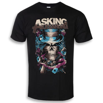 tee-shirt métal pour hommes Asking Alexandria - Hat Skull - ROCK OFF, ROCK OFF, Asking Alexandria