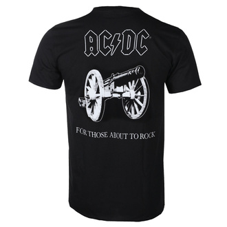 tee-shirt métal pour hommes AC-DC - F&B About To Rock - ROCK OFF, ROCK OFF, AC-DC
