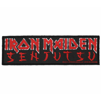Patch IRON MAIDEN - SENJUTSU LOGO - RAZAMATAZ, RAZAMATAZ, Iron Maiden