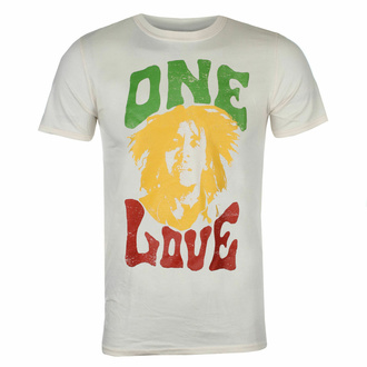 tee-shirt homme Bob Marley - One Love Face- nature, NNM, Bob Marley