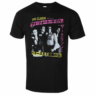 t-shirt pour homme Clash - London Calling Japon Photo - NOIR - ROCK OFF, ROCK OFF, Clash