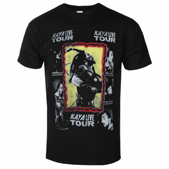 t-shirt pour homme Bob Marley - Kaya Tour - NOIR - ROCK OFF - BMATS23MB
