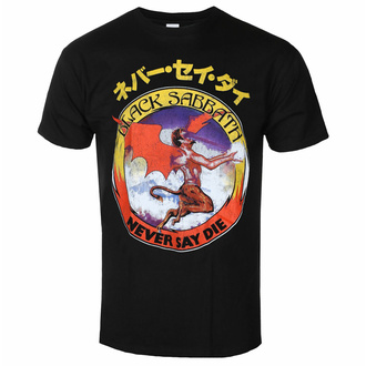 t-shirt pour homme Black Sabbath - Reserved Logo - NOIR - ROCK OFF, ROCK OFF, Black Sabbath