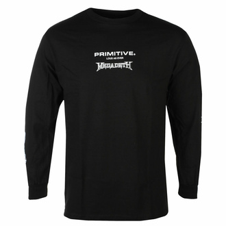 T-shirt à manches longues pour hommes PRIMITIVE X MEGADETH - Loud - Noir, PRIMITIVE, Megadeth