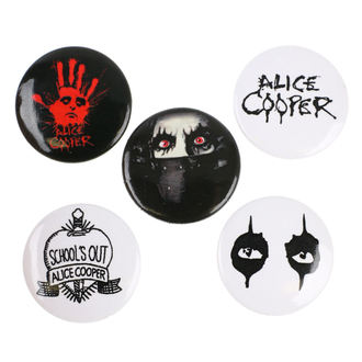 Badges Alice Cooper - RAZAMATAZ, RAZAMATAZ, Alice Cooper