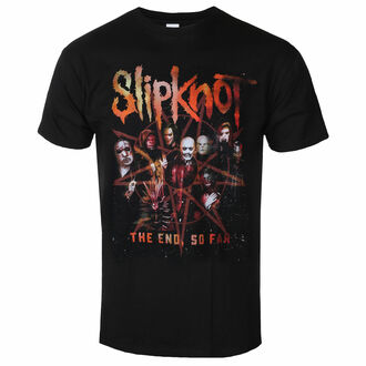 T-shirt pour hommes Slipknot – The End So Far Group Star – noir – DRM14333900