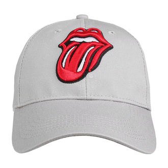 Casquette Rolling Stones - Classic Tongue - GRIS - ROCK OFF, ROCK OFF, Rolling Stones