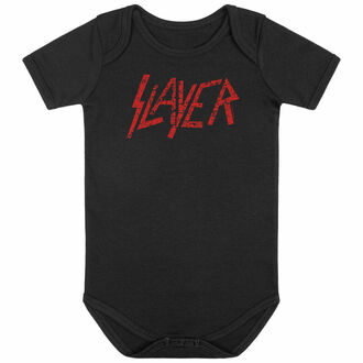 body enfants Slayer - Rouge Logo - Noire - Metal-Kids