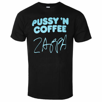 T-shirt pour homme FRANK ZAPPA - PUSSY N COFFEE - NOIR - PLASTIC HEAD, PLASTIC HEAD, Frank Zappa