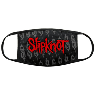 Masque Slipknot - Red Logo & Sigils - BL - ROCK OFF, ROCK OFF, Slipknot