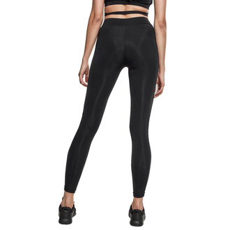 Pantalon pour femmes (leggings) urban CLASSICS - Tech Mesh Biker Leggings - noir, URBAN CLASSICS