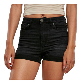 Short URBAN CLASSICS - real black washed - TB3452-real noir lavé