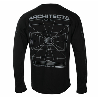 T-shirt pour hommes à manches longues Architects - FTTWTE Grid - Noir - KINGS ROAD, KINGS ROAD, Architects