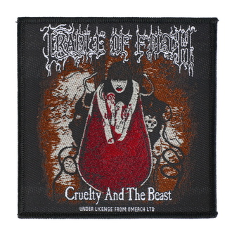 Patch Cradle Of Filth - Cruelty And The Beast - RAZAMATAZ, RAZAMATAZ, Cradle of Filth