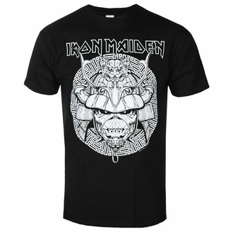 t-shirt pour homme Iron Maiden - Samouraï Graphic - blanc BL - ROCK OFF, ROCK OFF, Iron Maiden