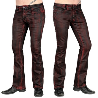 Pantalon (jeans) WORNSTAR pour hommes - Hellraiser Crimson Coated, WORNSTAR