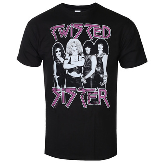 T-shirt pour hommes Twisted Sister - Black - HYBRIS, HYBRIS, Twisted Sister